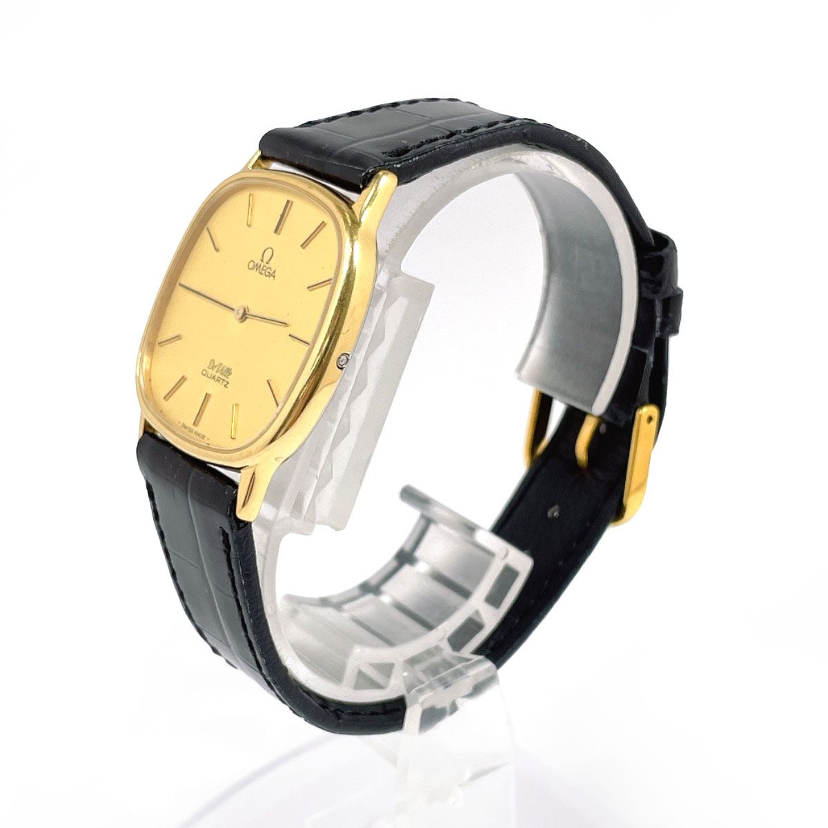 OMEGA De Ville ゴールド シルバー 腕時計 不動 OMEGA（オメガ） 腕時計 デヴィル メンズウォッチ ゴールド文字盤 De