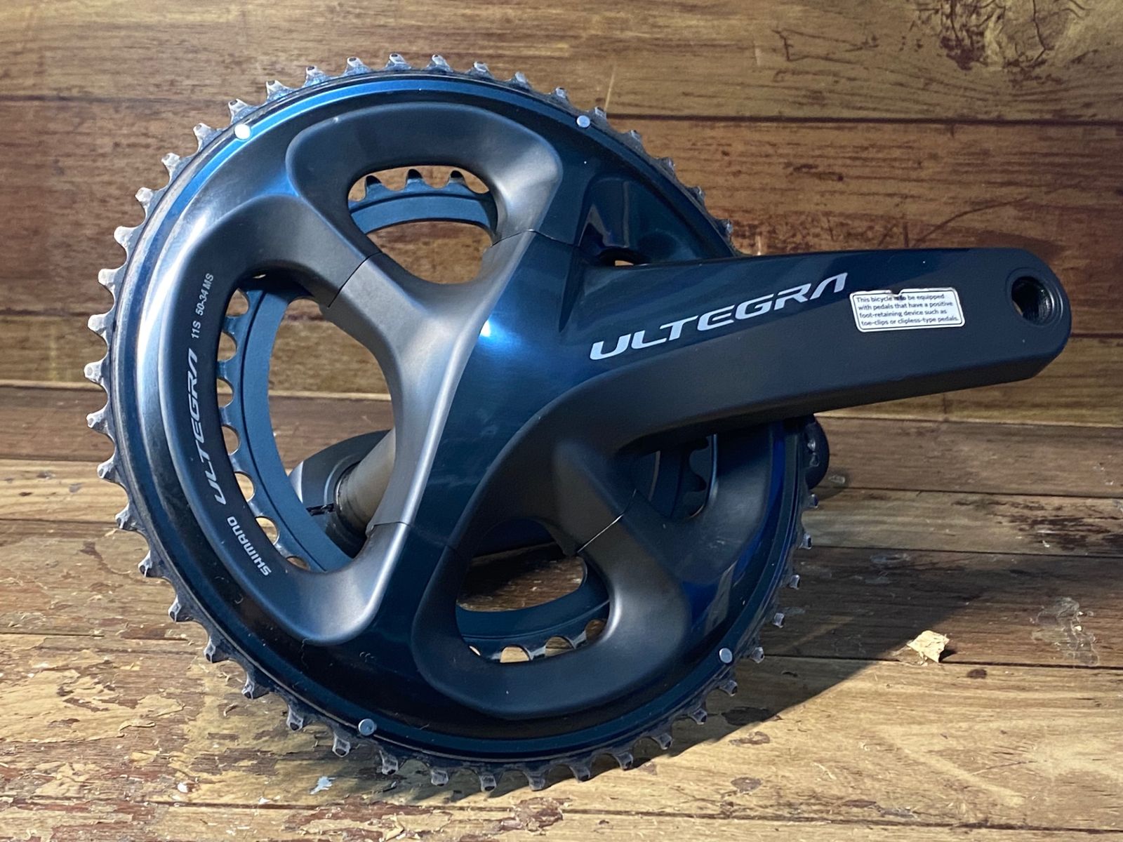 HS986 シマノ SHIMANO アルテグラ ULTEGRA FC-R8000 クランクセット 170mm 52-36 2x11S リコール点検済み  ※左クランクゴムリング欠品 - メルカリ