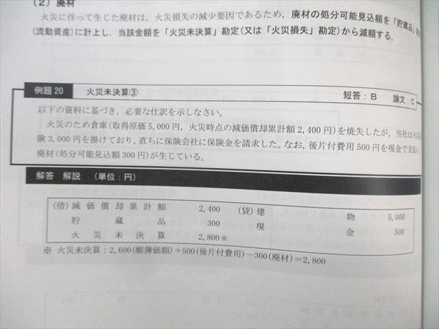 CPA会計学院 公認会計士講座 財務会計論 計算 テキスト/問題集