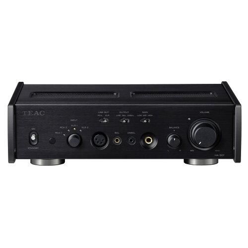 4営業日で発送 HA507B ヘッドホンアンプ プリアンプ ブラック HA-507-B