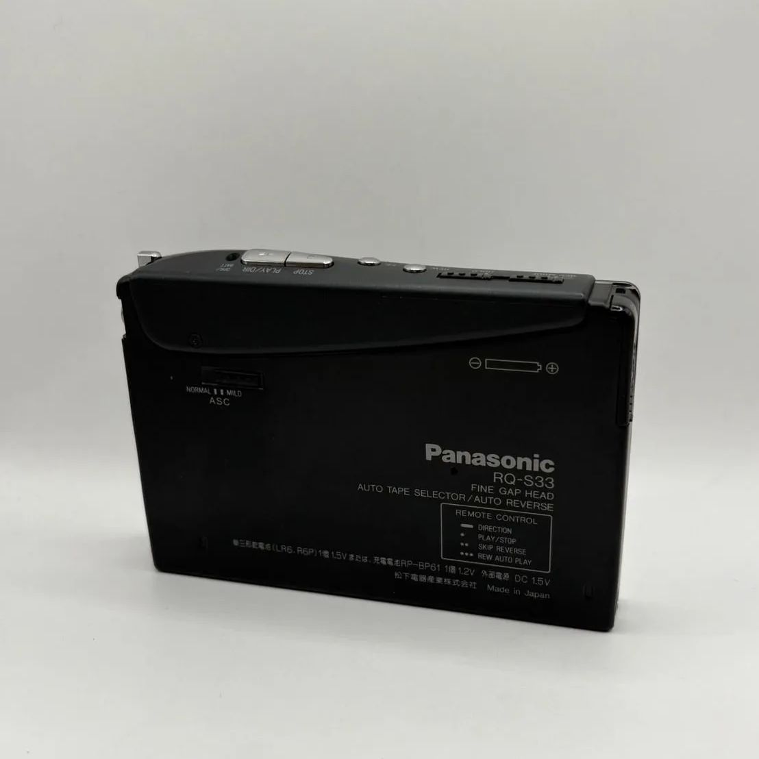 整備済 Panasonic カセットプレーヤー RQ-S33 ✨ヴィンテージ✨】 Panasonic RQ-S33 カセットプレーヤー S-XBS