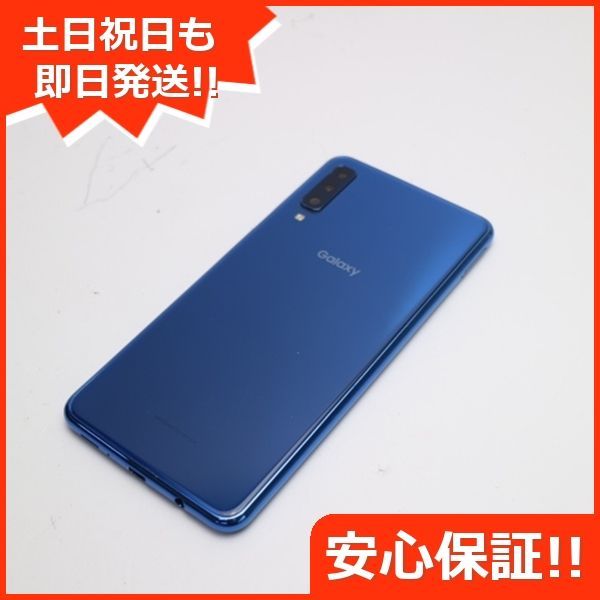 超美品 SIMフリー Galaxy A7 ブルー スマホ 本体 白ロム 土日祝発送OK ...