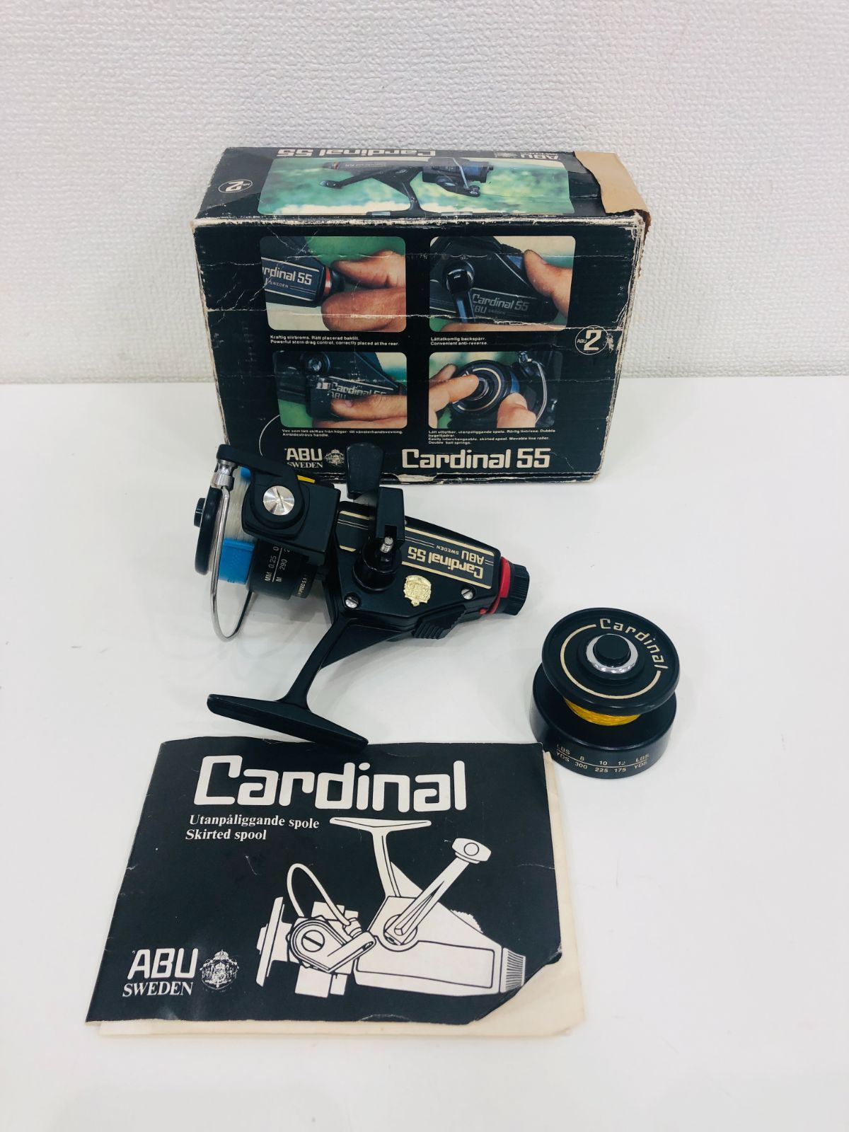 A最終処分価格【希少】 リール ABU アブガルシア Cardinal 55 - メルカリ