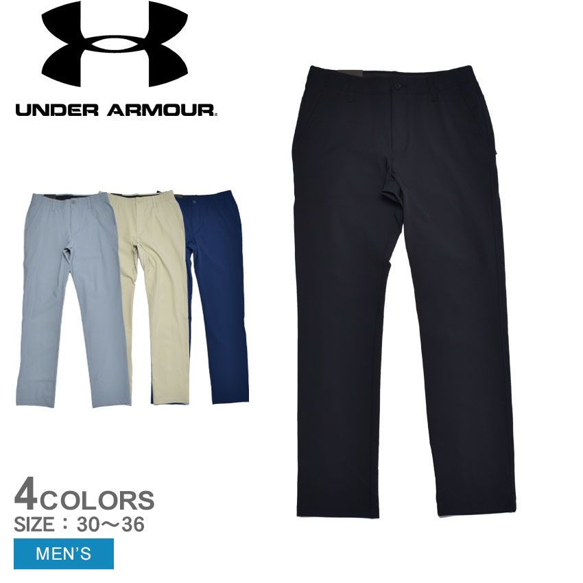 アンダーアーマー チノパンツ 1364407 メンズ UA DRIVE CHINO GOLF PANT UNDER ARMOUR カラー:02.スチール 品番：2291-0186
