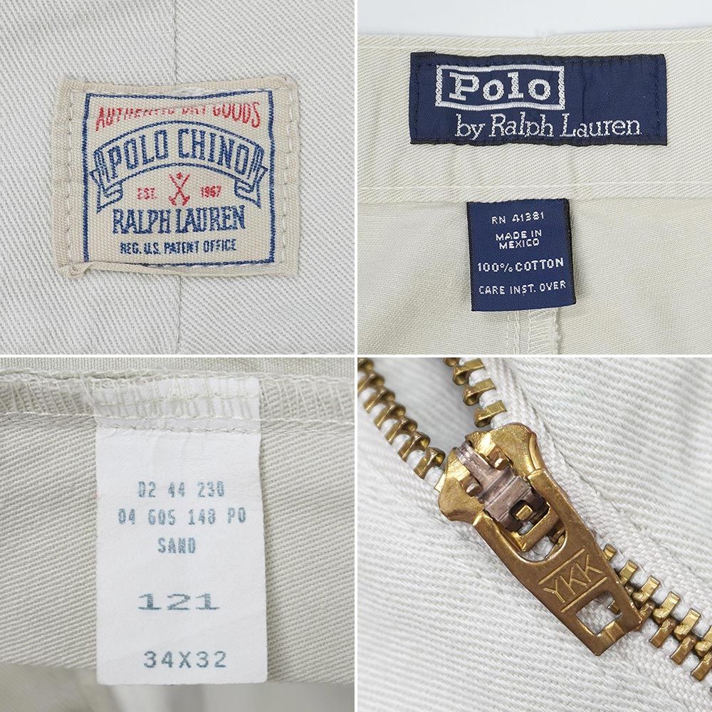 レアカラー◎90s【USA製】Ralph Lauren タックvintage 楽天市場】90s USA製 POLO RALPH LAUREN 2タック コットン チノ