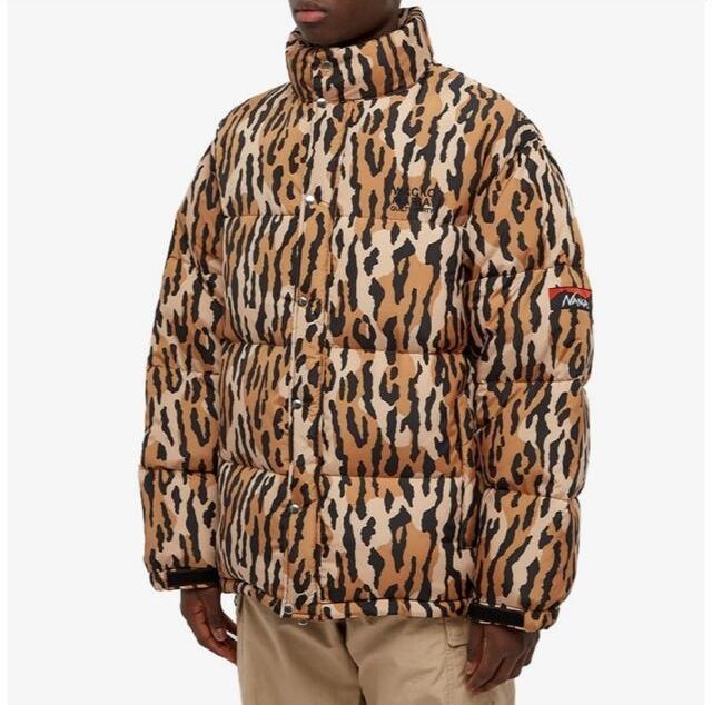 WACKO MARIA ワコマリア x NANGA ナンガ LEOPARD DOWN JACKET (TYPE-1) レオパード柄 ダウンジャケット  アニマル柄 - メルカリ