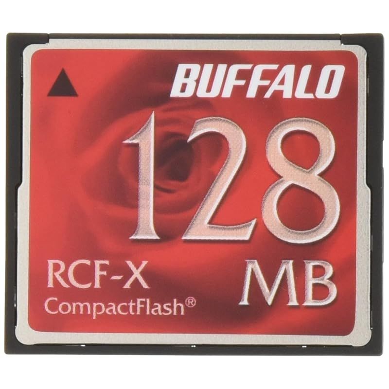 バッファロー BUFFALO RCF-X128MY コンパクトフラッシュ 128MB 0