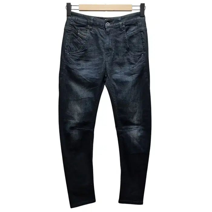 DIESEL ディーゼル FAYGA スパン糸 ブラックデニム W25