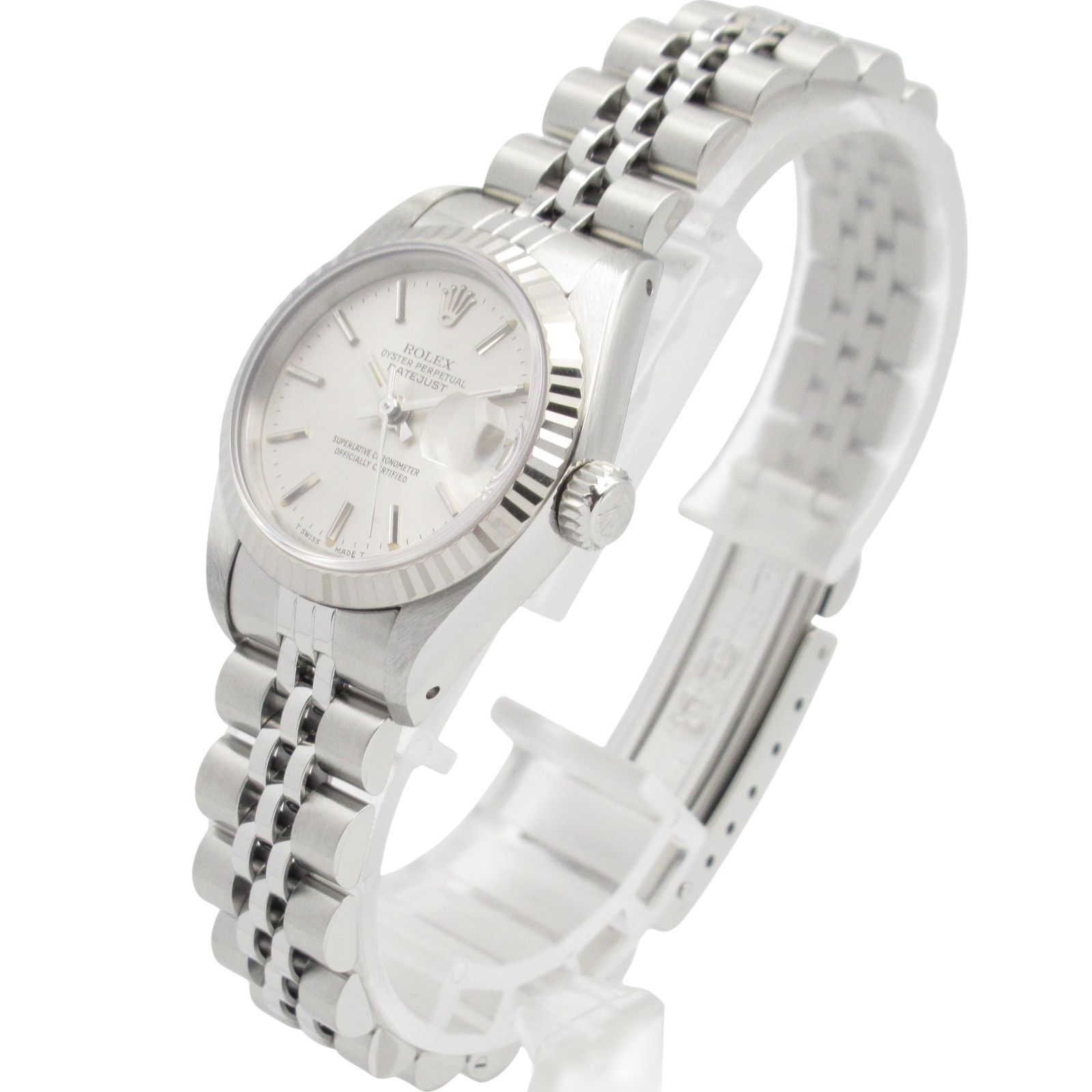 3年保証] ロレックス レディース デイトジャスト 69174 S番 K18WG/SS  