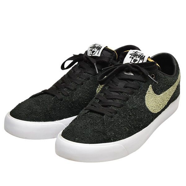 NIKE×stussy ナイキ×ステューシー SB ZOOM BLAZER LOW QS スニーカー BQ6449-001 8054000204014