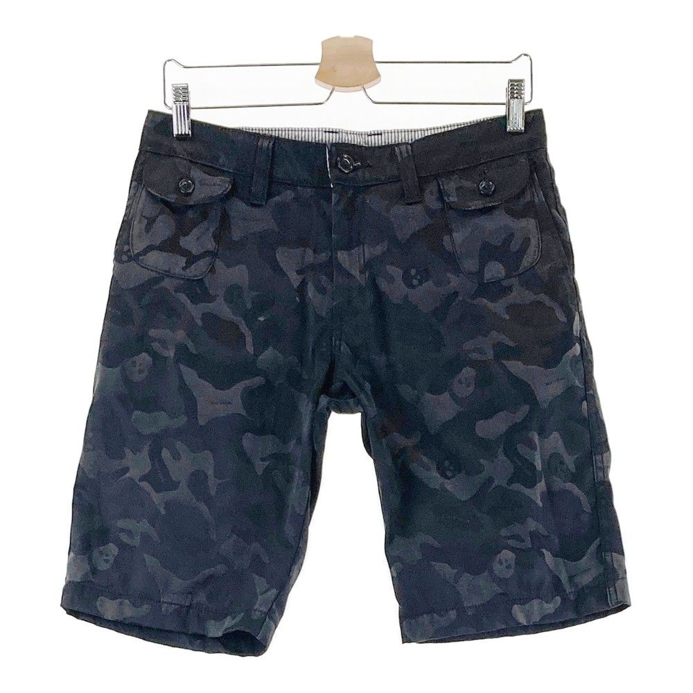 サイズ：44 MARK&amp;LONA マークアンドロナ  ハーフパンツ カモフラ柄 ホワイト系 [240101416399] ゴルフウェア メンズ ストスト MARK&LONA マークアンドロナ ハーフパンツ カモフラ柄 ホワイト