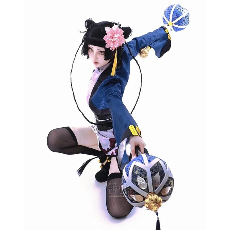 ウィッグ付き チャイナドレス