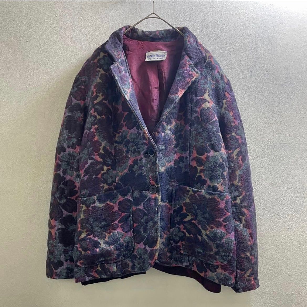 USA 80s ヴィンテージ アメリカ ゴブランジャケット 刺繍 ビンテージ