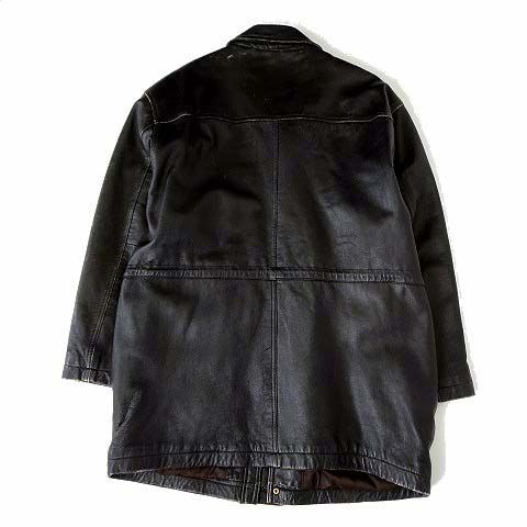 GIANNI VALENTINO ラムレザー コーチジャケット レザー