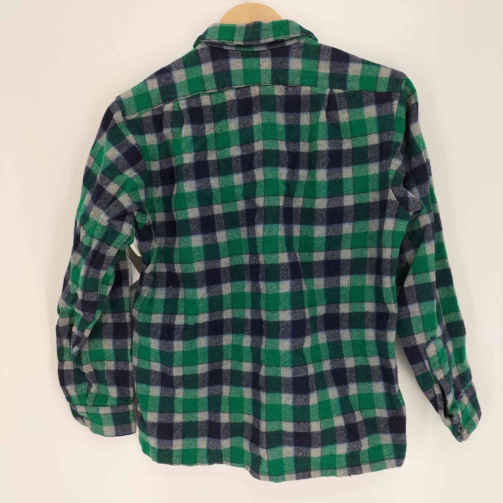 ペンドルトン PENDLETON 70S USA製 チェック柄 ウール L/S