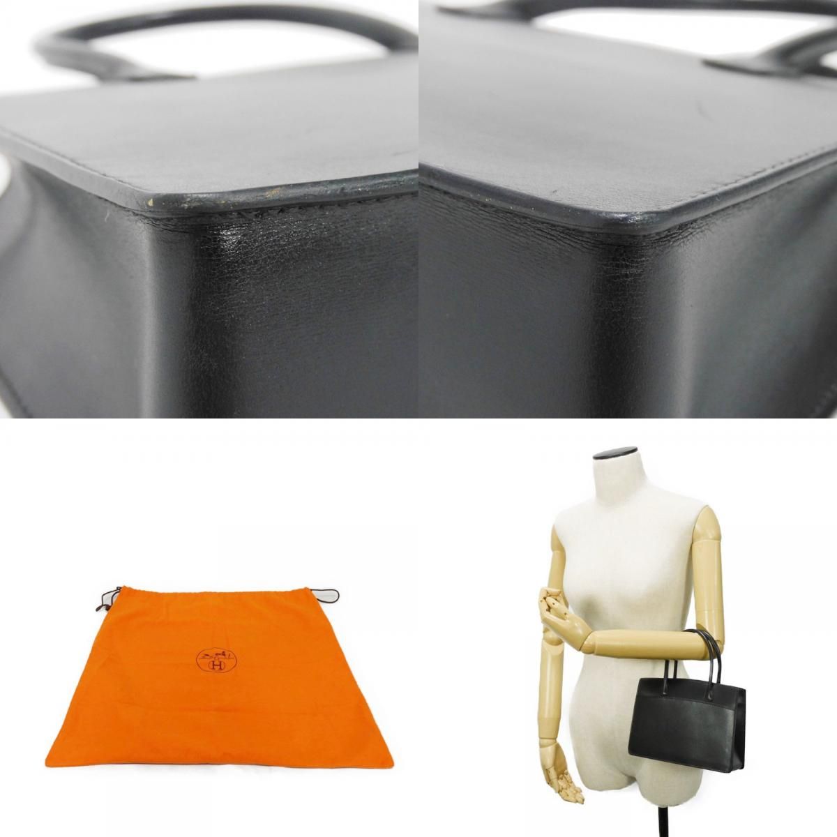 HERMES エルメス ホワイトバス TPM スムース ハンドバッグ