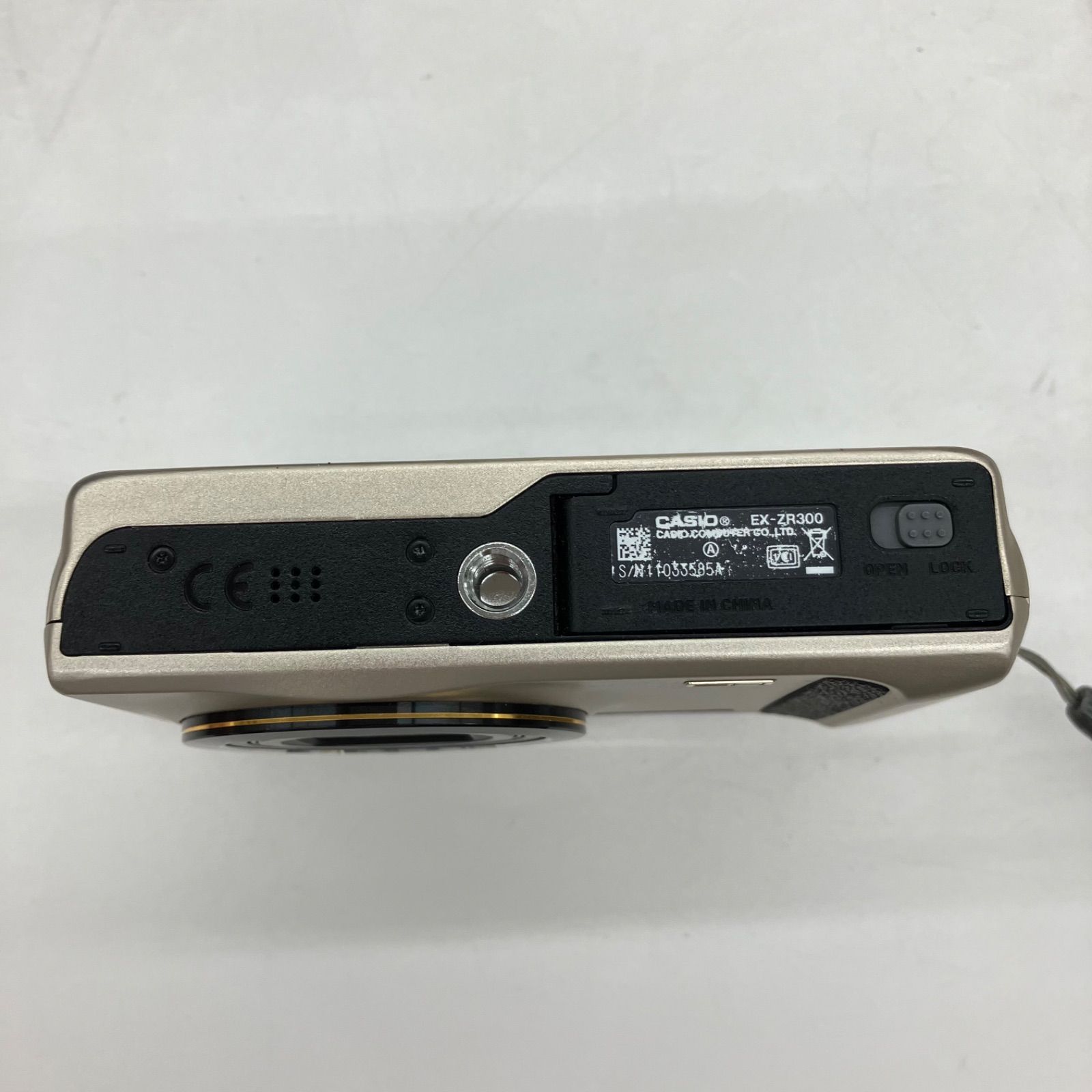 186000 現状品 CASIO カシオ CASIO EXILIM 12.5 EX-ZR300 シャンパン