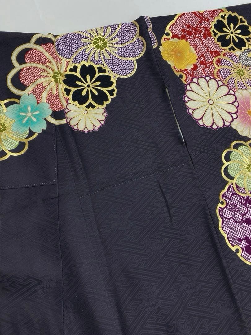 振袖 豪華 金駒 金彩 大輪 紋意匠 身丈171cm 撥水加工済 振袖 豪華 金駒 金彩 大輪 紋意匠 身丈171cm 撥水加工済 振袖 豪華