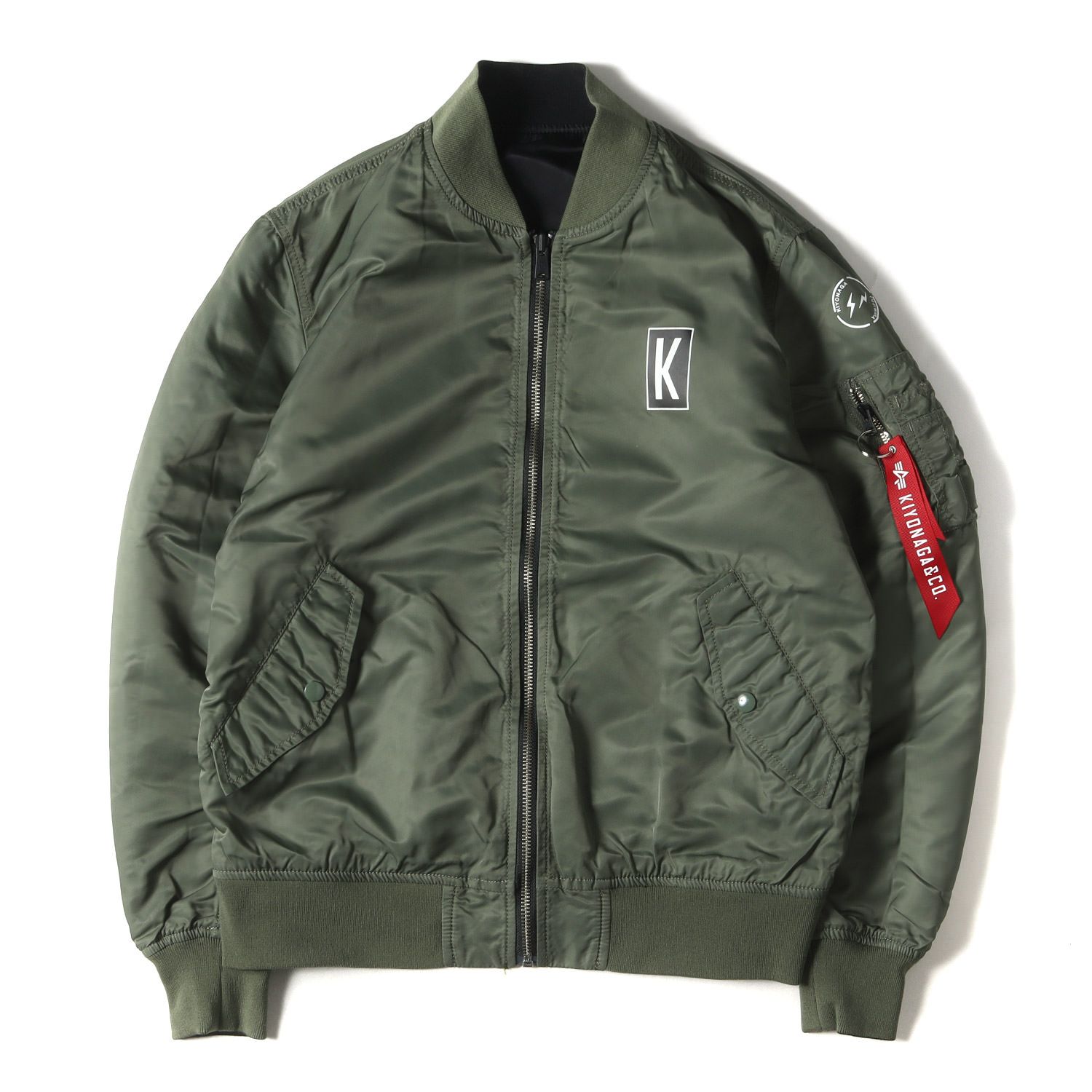 美品 KIYONAGA&CO. キヨナガ&コー ジャケット サイズ:M FUJIWARA&CO 