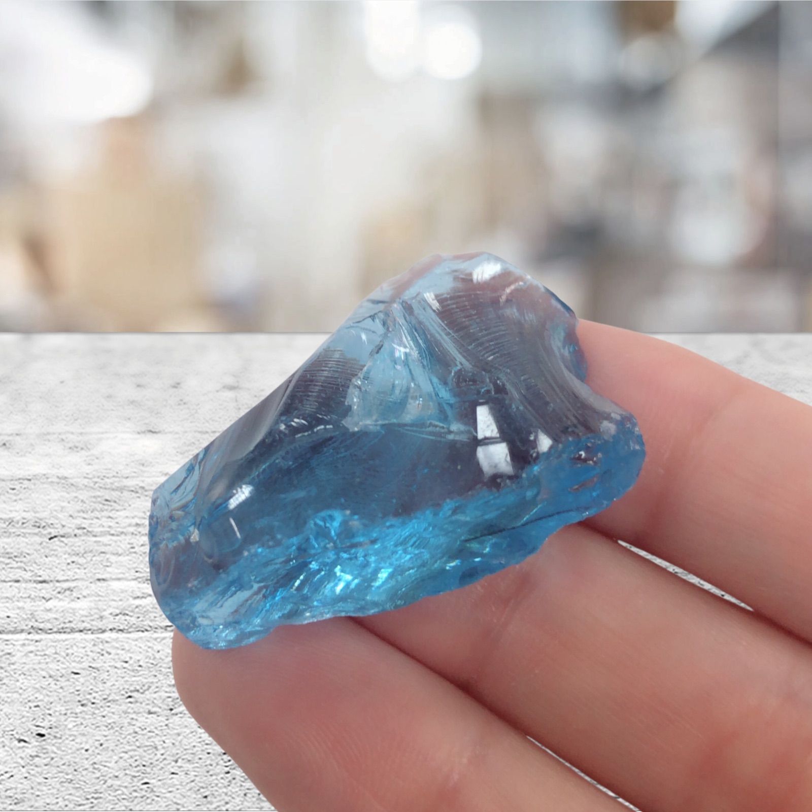 オススメ】アンダラクリスタル原石 28g ブルーカラー 【公式通販】