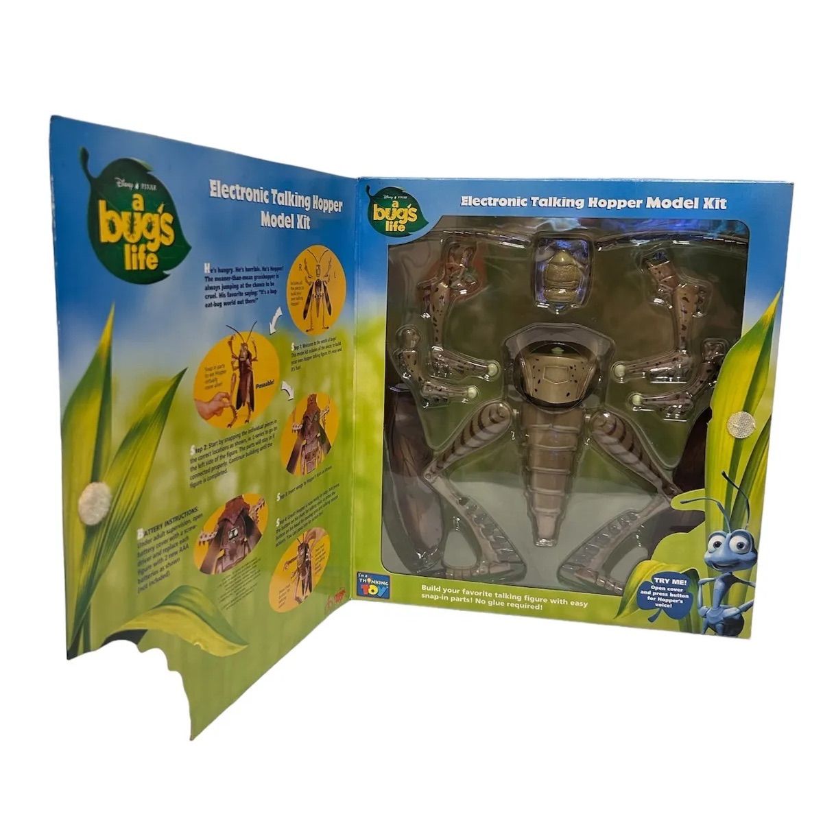 Disney PIXER a bug's life Electronic Talking Hopper Model Kit ディズニー ピクサー バグズライフ ホッパー トーキング フィギュア