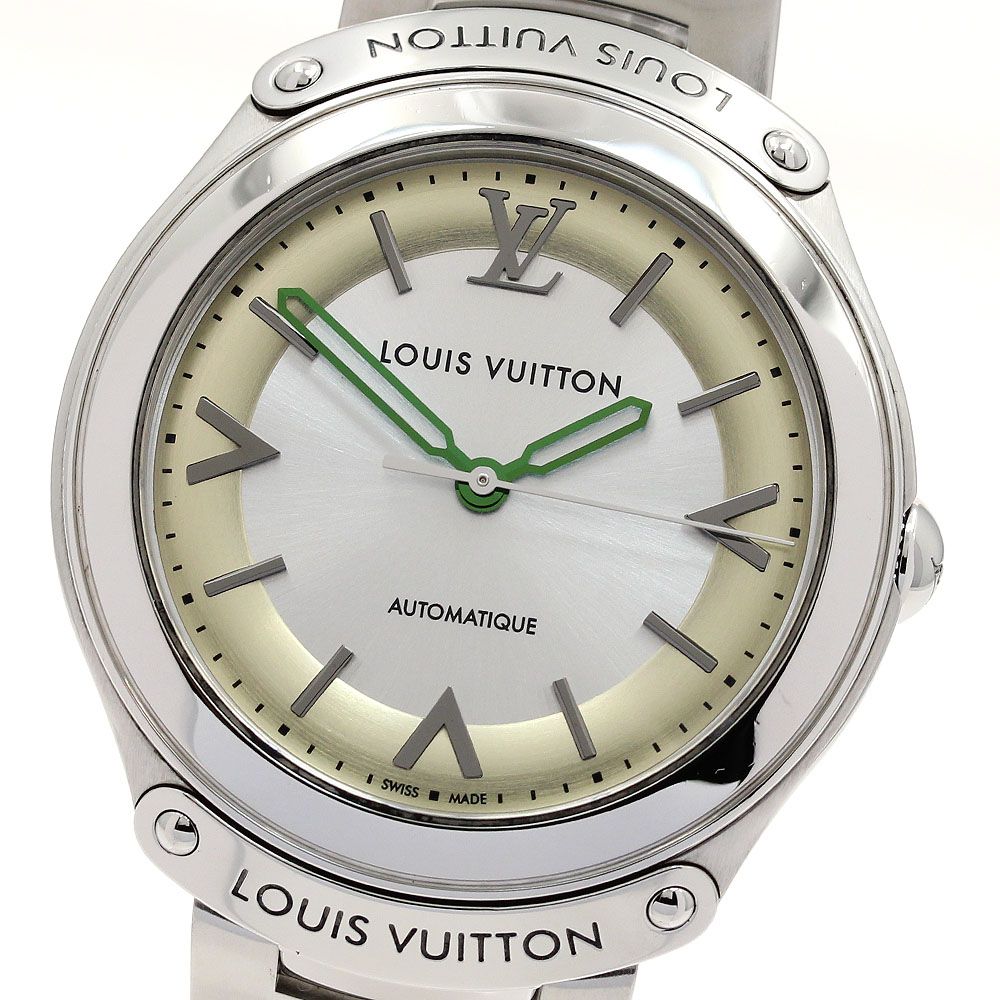 ルイ ヴィトン LOUIS VUITTON Q6G22 フィフティーファイブ 自動巻き メンズ 箱 保証書付き_766544