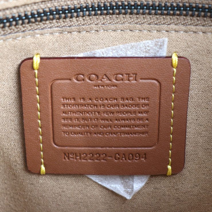 COACH コーチ ウィロー サドル ショルダーバッグ CA094 レザー ...