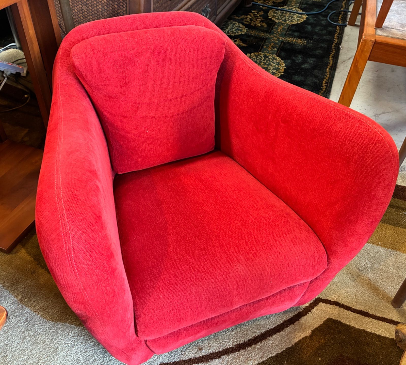 アンティーク/IDEE/ミニミラー/アームチェア/シングルソファ