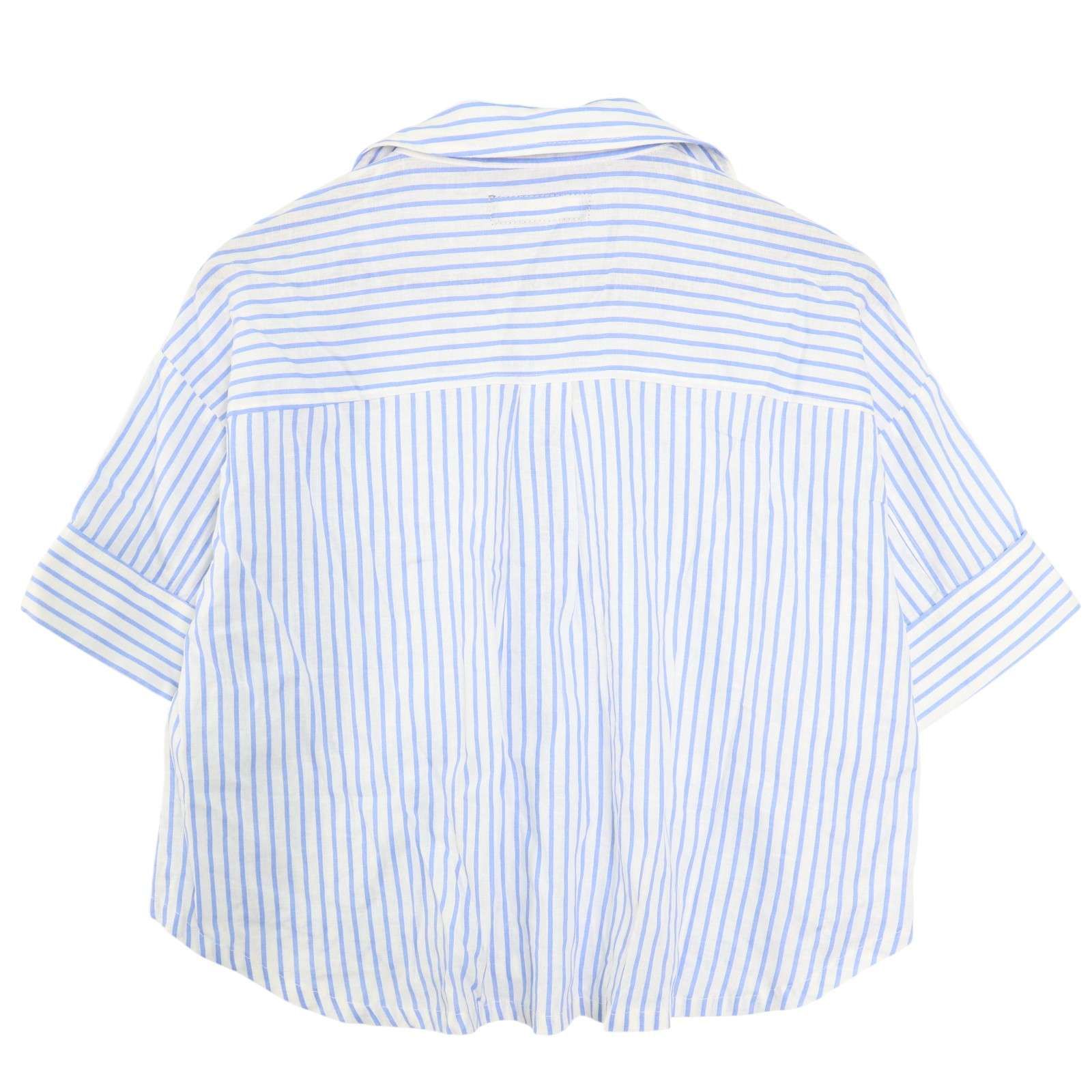 ZARA ザラ 春夏☆ リネン レーヨン ストライプ ボックス