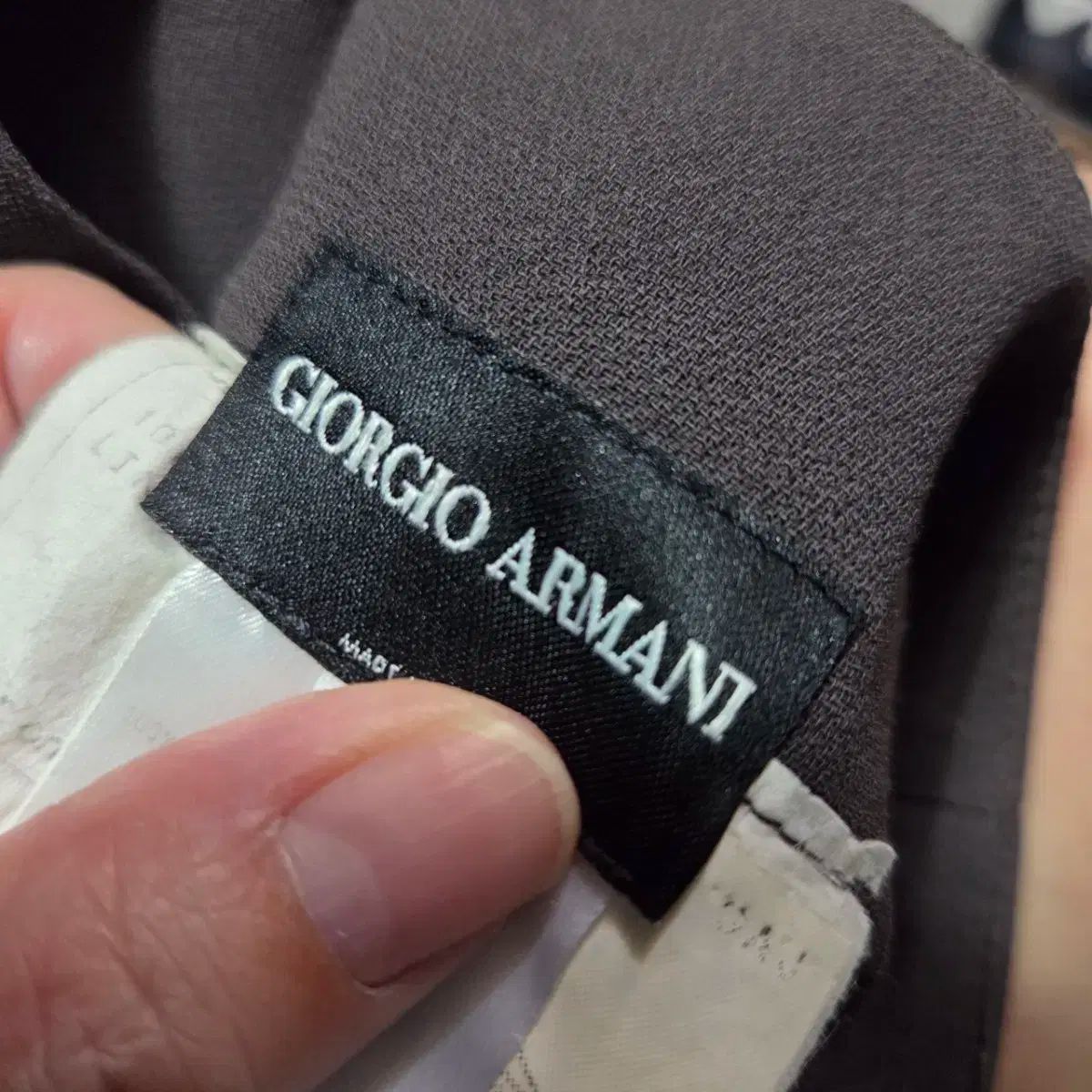 GIORGIO ARMANI ジョルジオアルマーニ H LINE ミディ スカート SIROKUMA-CORPORATION_COM