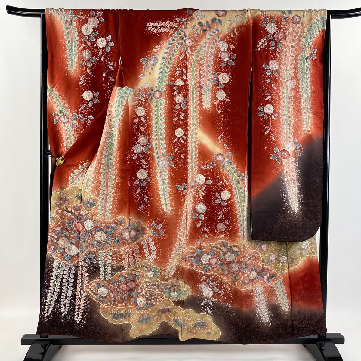 希少】打掛 白無垢 ラメ入り パール泊 豪華 結婚式 鶴 白打掛 ゴールド