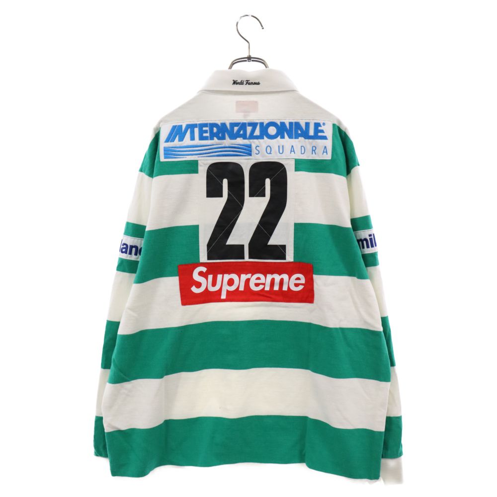 SUPREME (シュプリーム) 22SS Stripe Rugby ストライプ ラグビー 