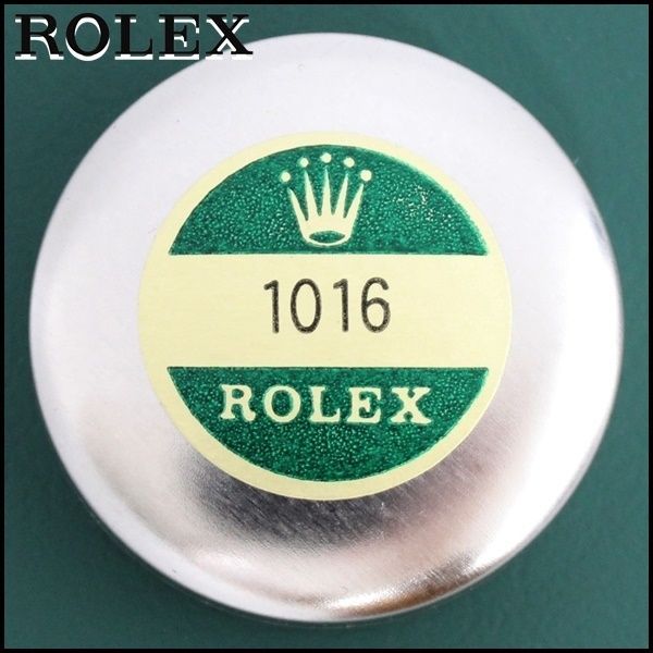 1016 ROLEX純正 裏蓋シール エクスプローラーⅠ ステッカー パーツケース ロレックス EXⅠ - メルカリ