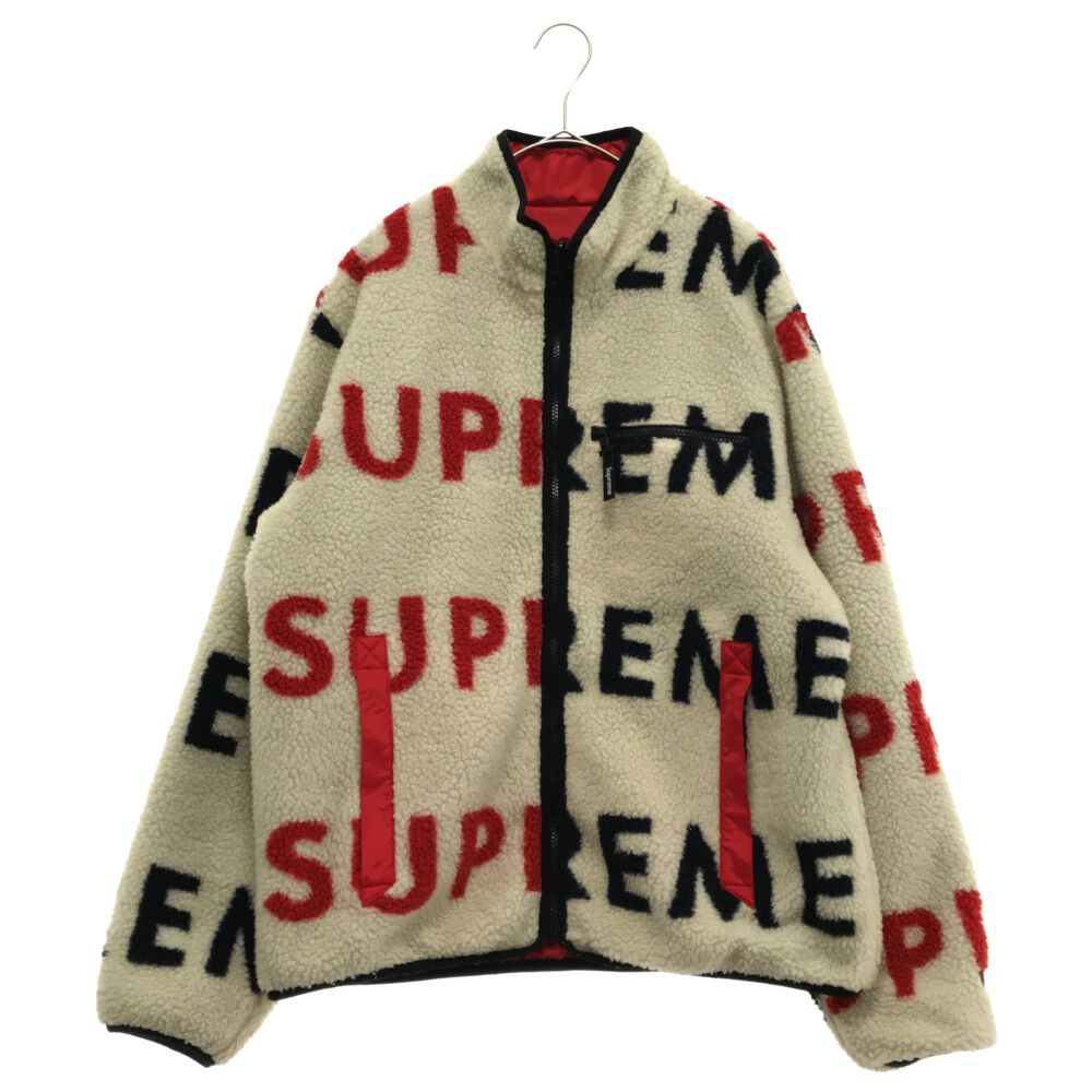 SUPREME (シュプリーム) 18AW Reversible Logo Fleece Jacket