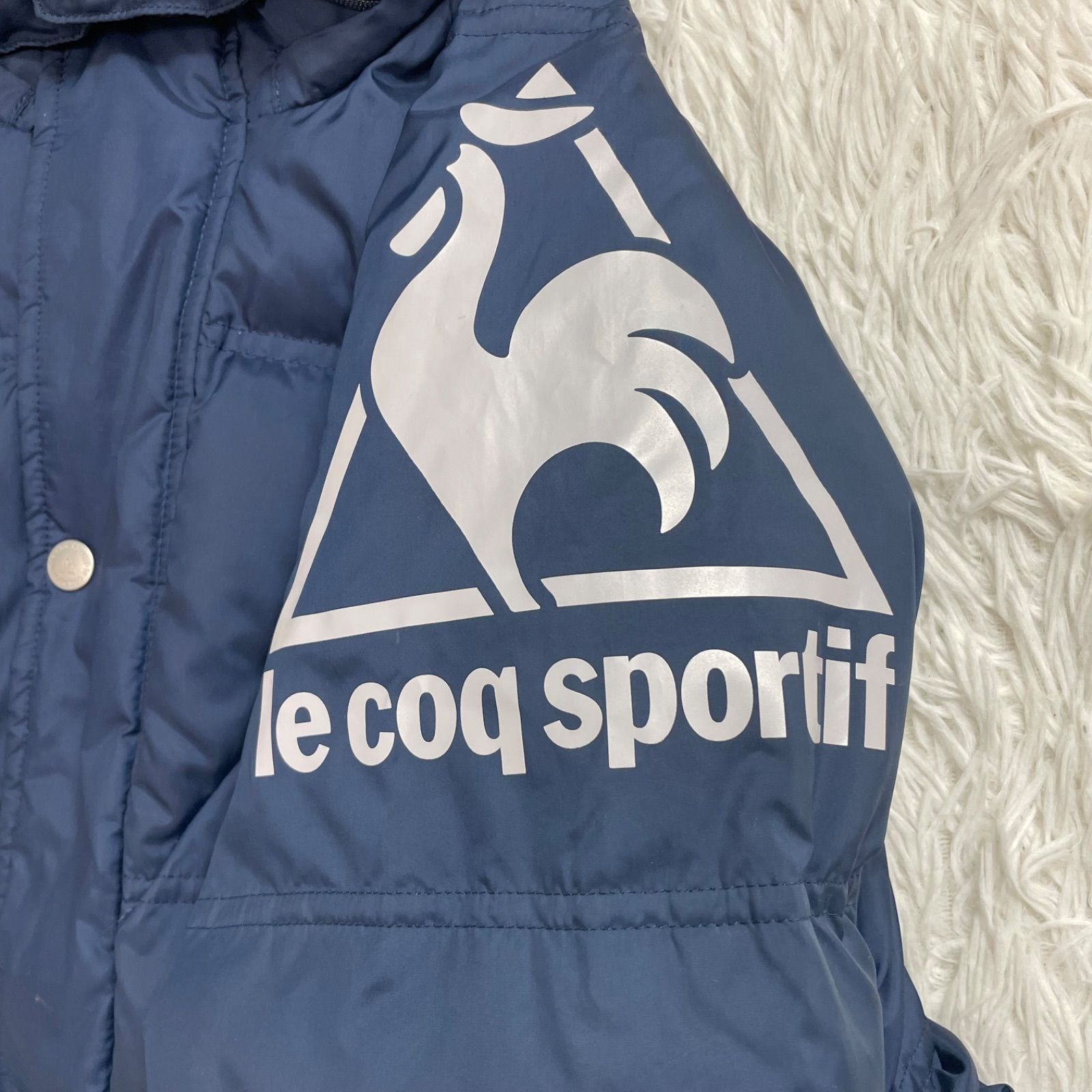 le coq sportif ダウンベンチコート Mサイズ サッカー フットサル 