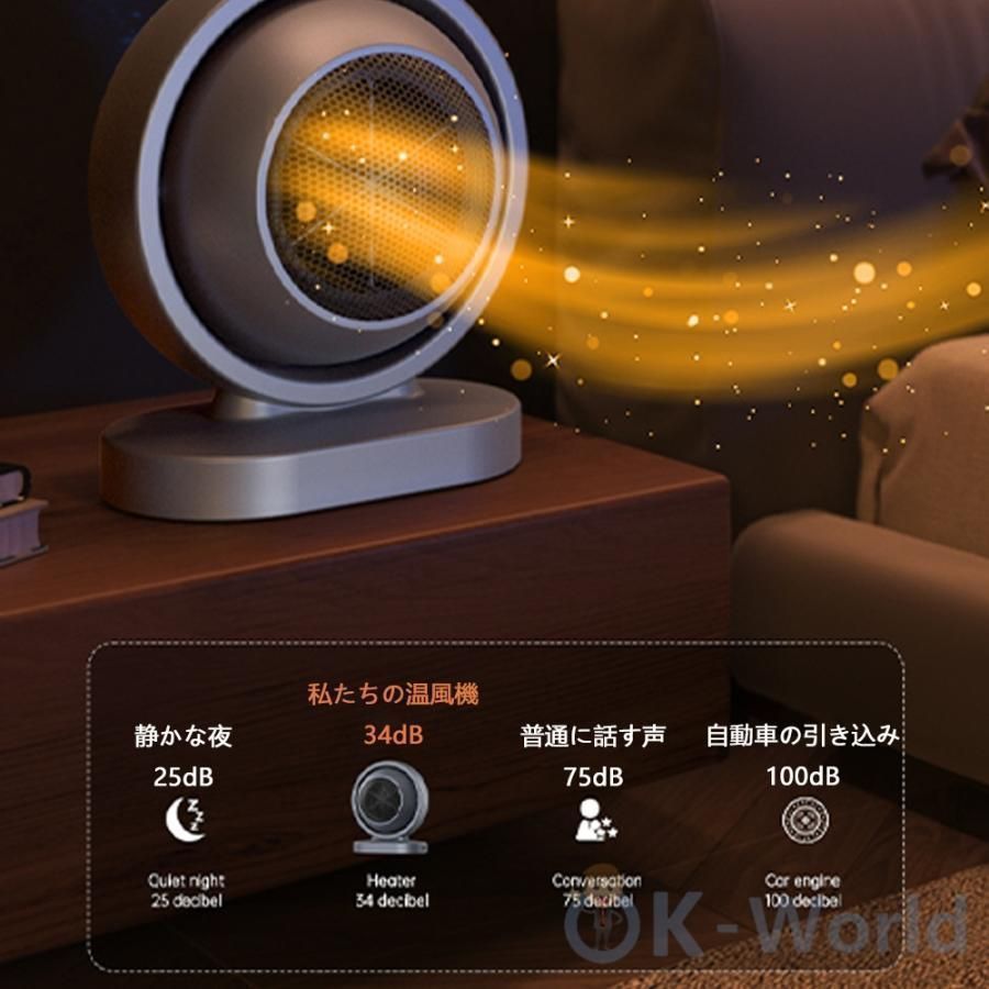 ⭐️セラミックヒーター ファンヒーター 2秒速暖 小型 静音 省エネ おしゃれ 楽天市場】セラミックヒーター ファンヒーター 2秒速暖 小型
