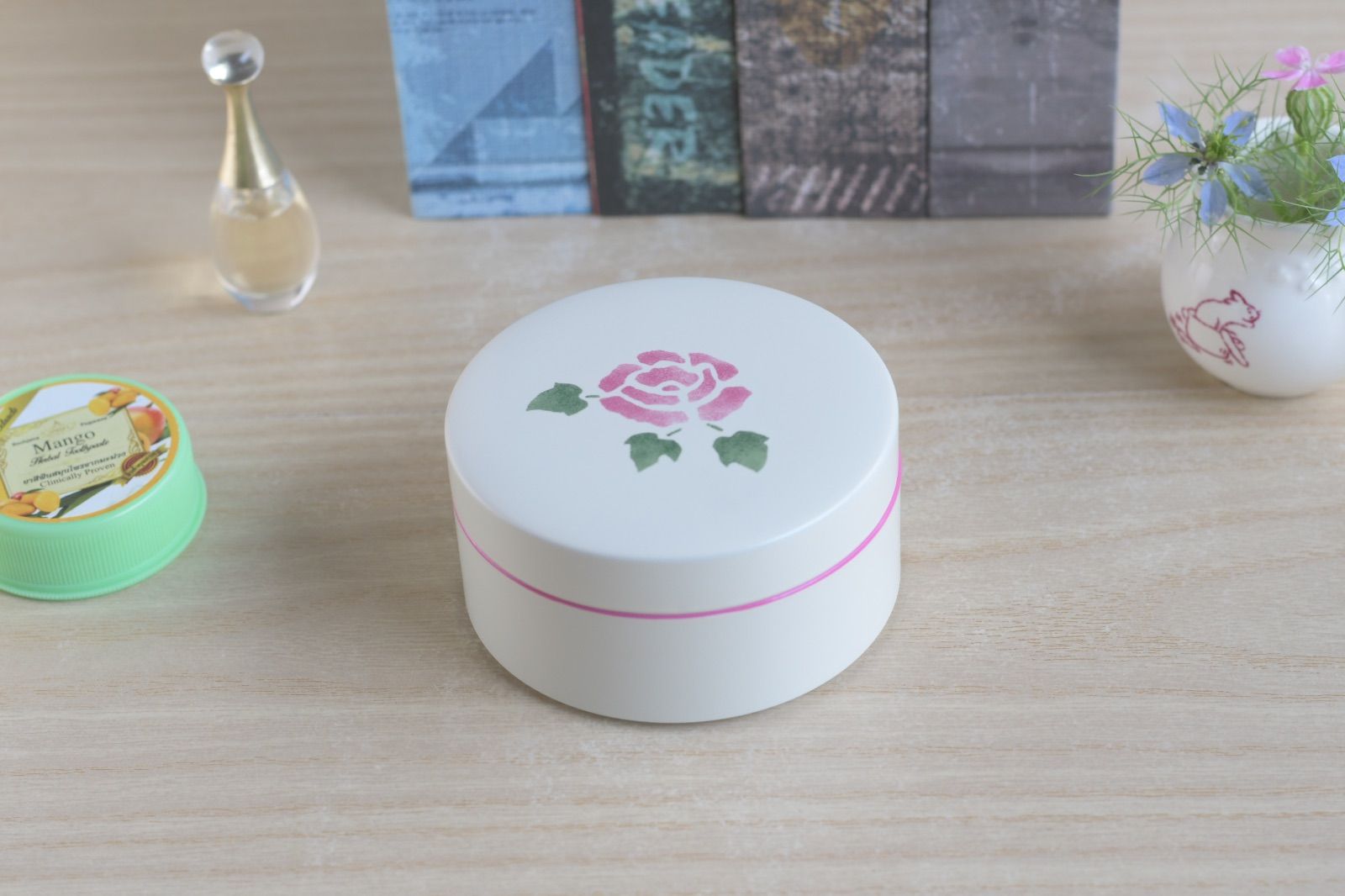 マニーローズ ラウンドケース 小物入れ インテリア 漆器 日本製 新品  