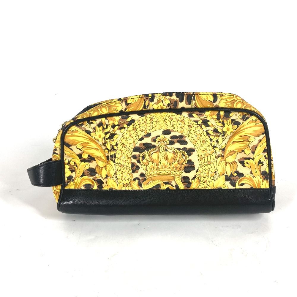 VERSACE ヴェルサーチ セカンドバッグ レオパード 豹柄 ヒョウ