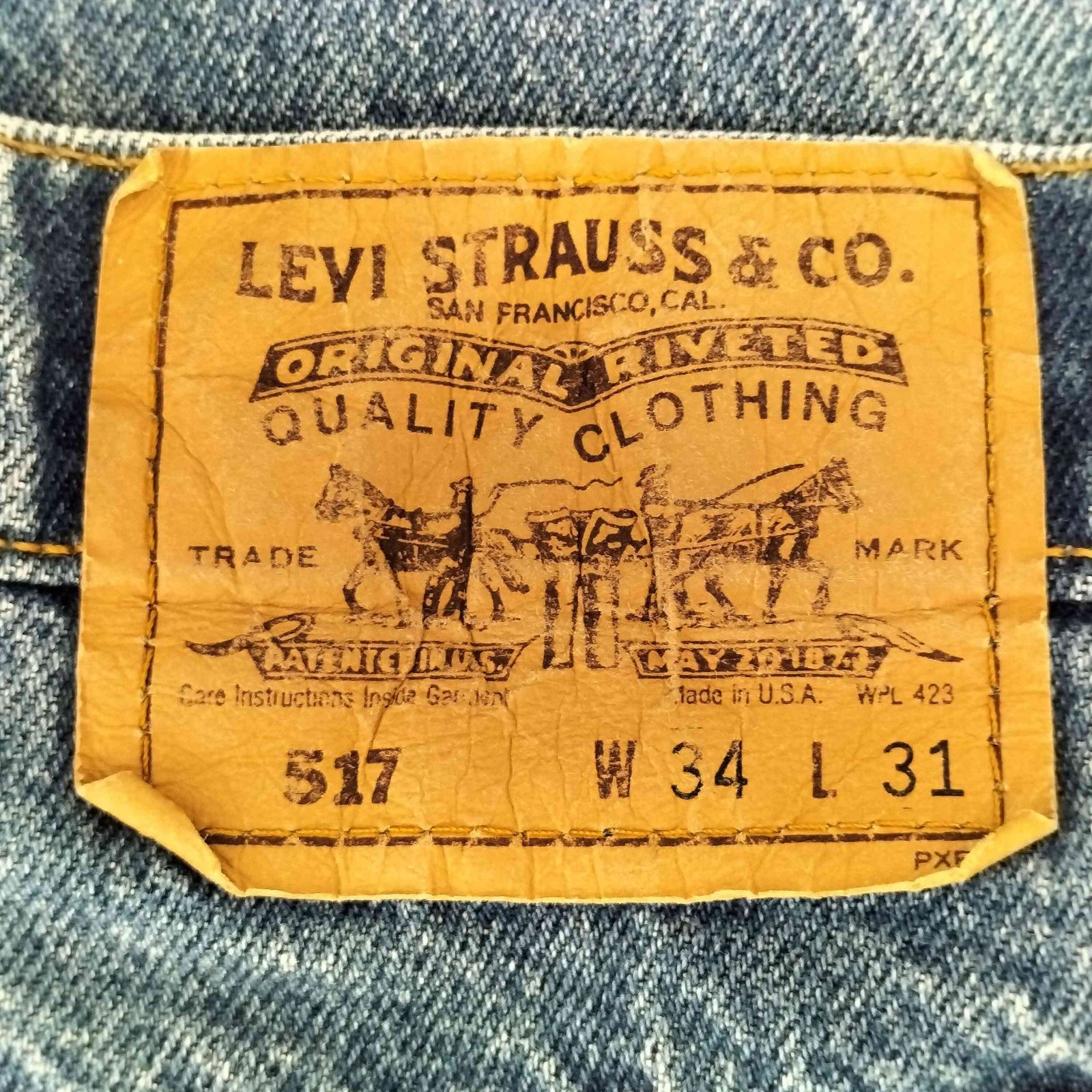 リーバイス Levis 90s USA製 517 刻印530 オレンジタブ ブーツ