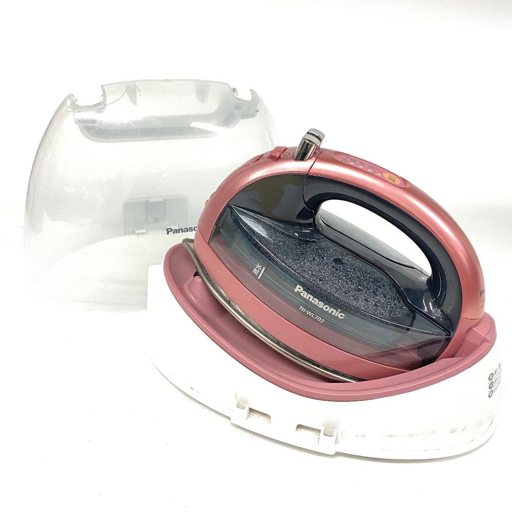 コードレススチームアイロン(ピンク) パナソニック コードレススチーム