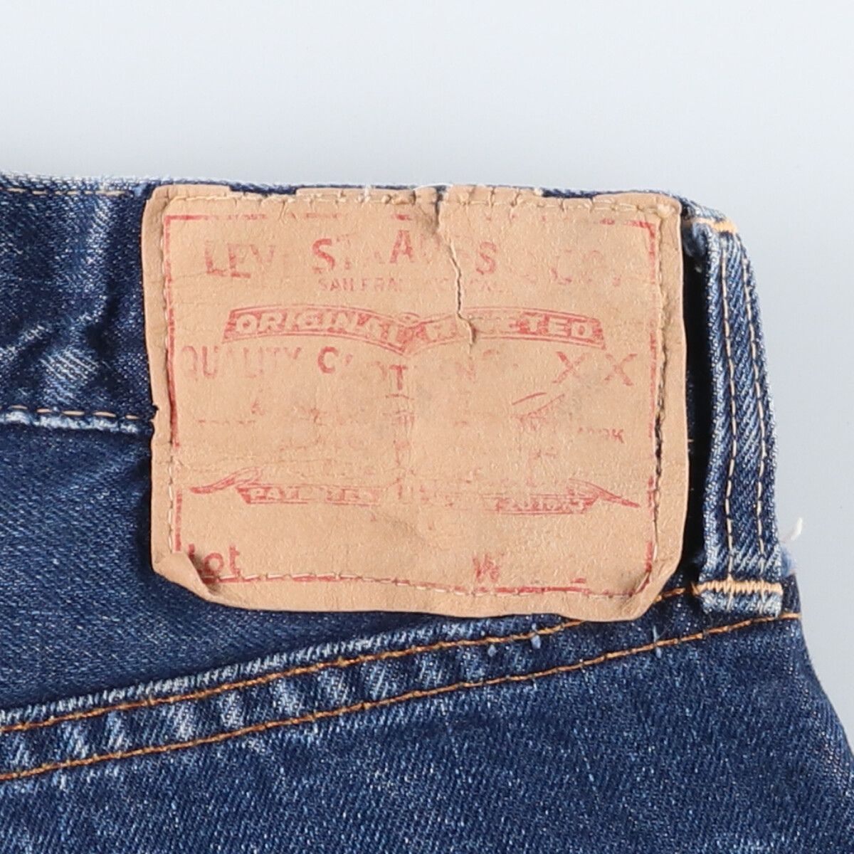 Levi's 551ZXX BIG Eヴィンテージ リーバイス LEVI'S リーバイス 551ZXX 90年代 USA製 BIG E 復刻 ブルー W30