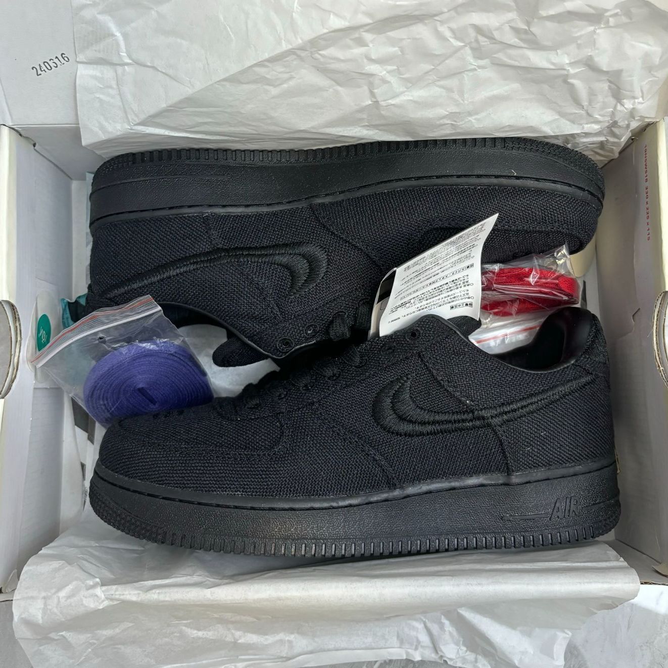 ナイキ スニーカー Stussy x Nike Air Force 1 Low 