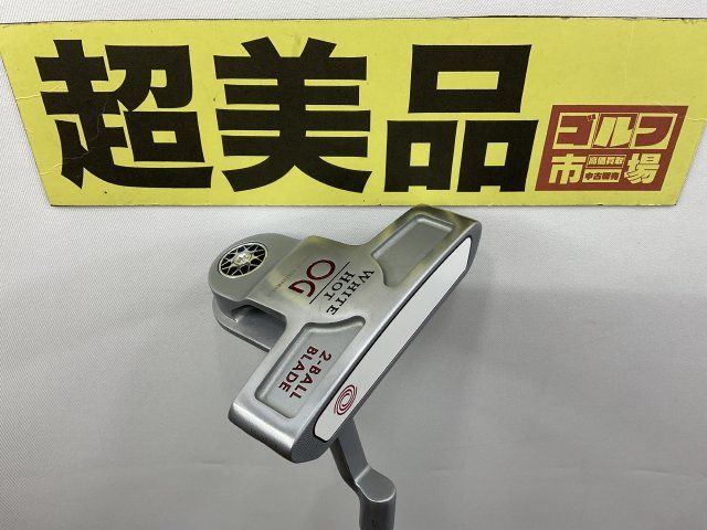 【中古】パター オデッセイ 【超美品】ホワイトホットOG 2-BALL BLADE/オリジナルスチール//3[5269]神戸長田