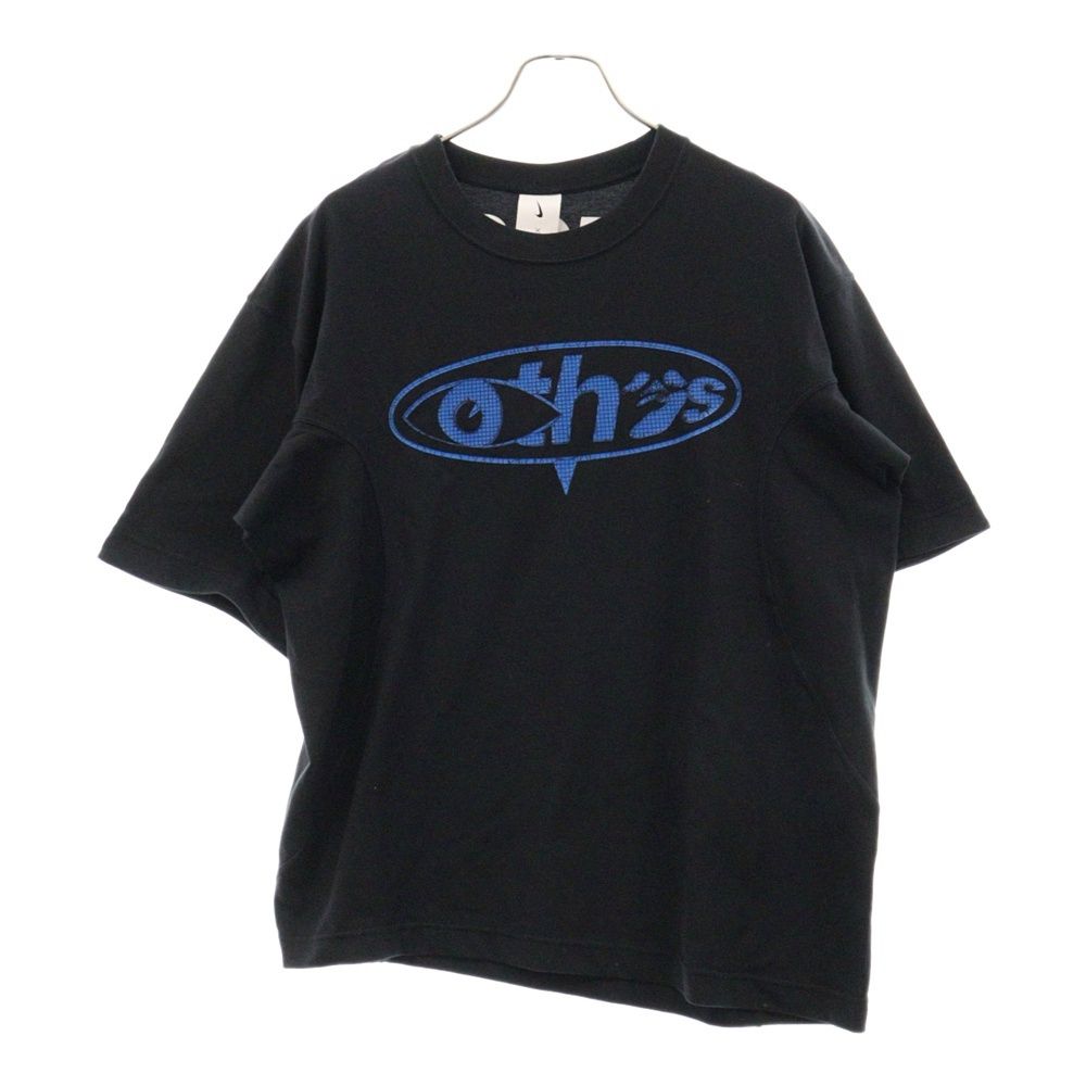 NIKE (ナイキ) ×OFF-WHITE NRG CL GRAFFITI S／S T-SHIRT DN1758-010 オフホワイト グラフィック クルーネック半袖Tシャツ カットソー ブラック