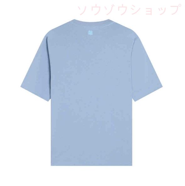 未使用AmiParis 半袖 Tシャツ ブルー男女兼用アミパリス - メルカリ