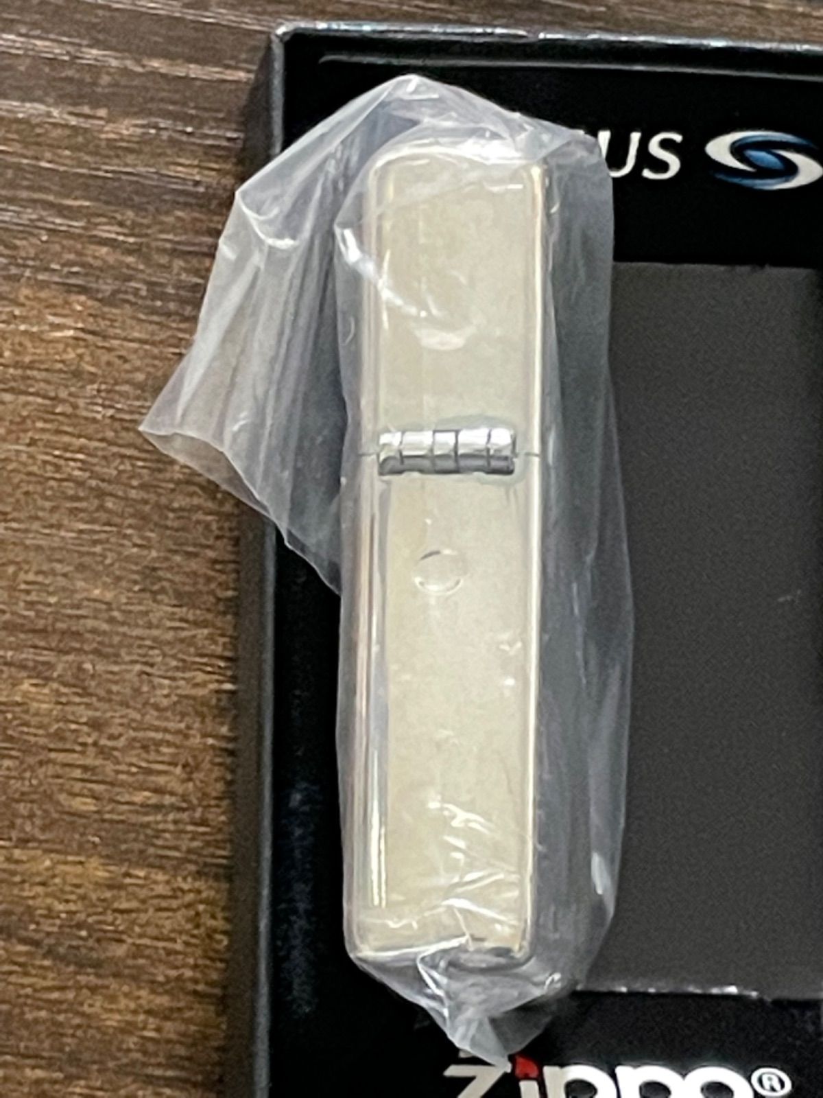 zippo MEVIUS silver 限定品 メビウス 前面刻印 2015年製 MILD