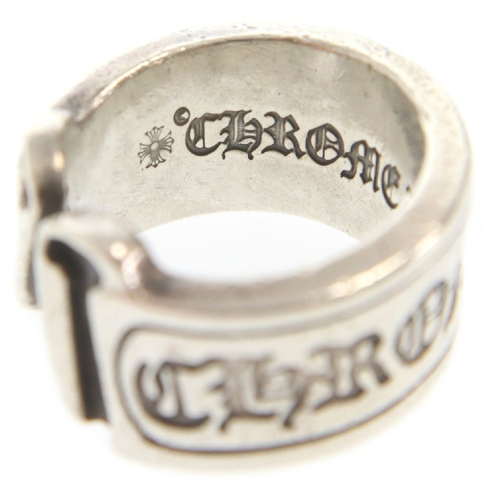 クロムハーツCHROME HEARTS□LG SCROLL LABELリング