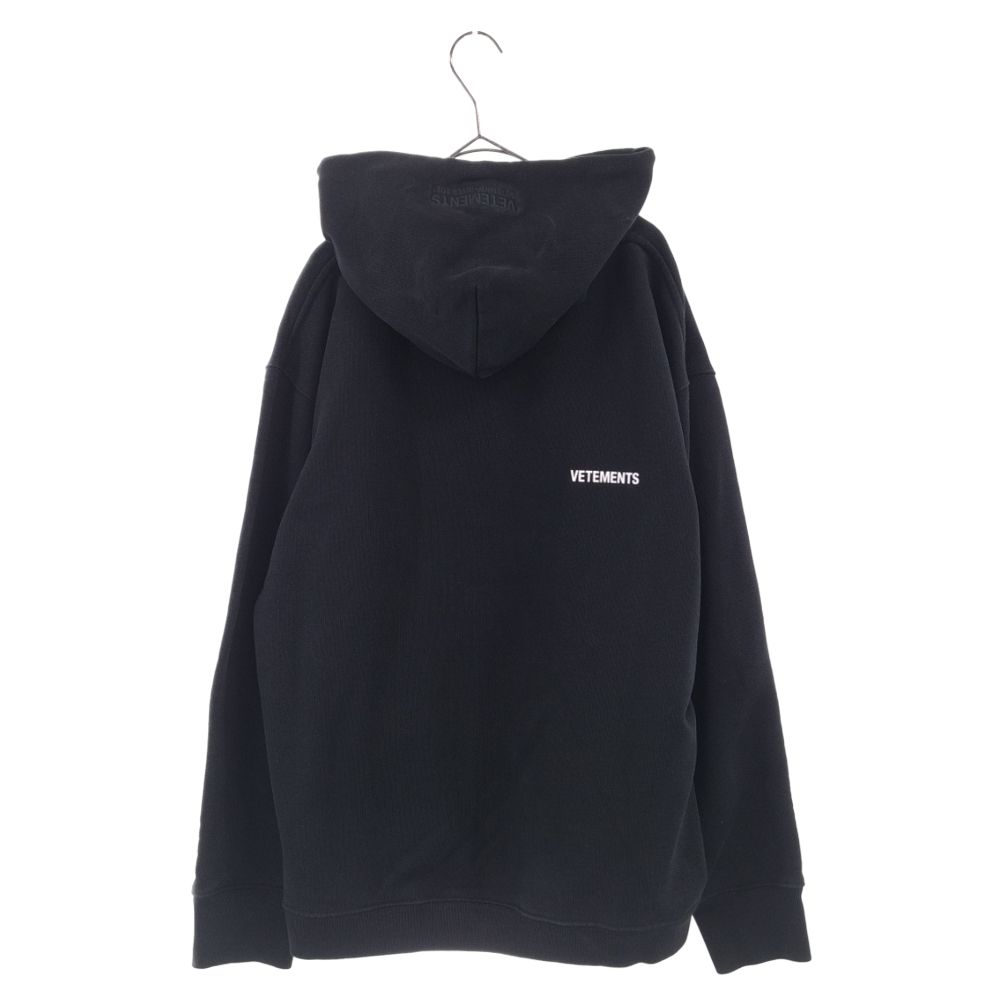 VETEMENTS (ヴェトモン) 20AW Chest Logo Pullover Hoodie チェスト 