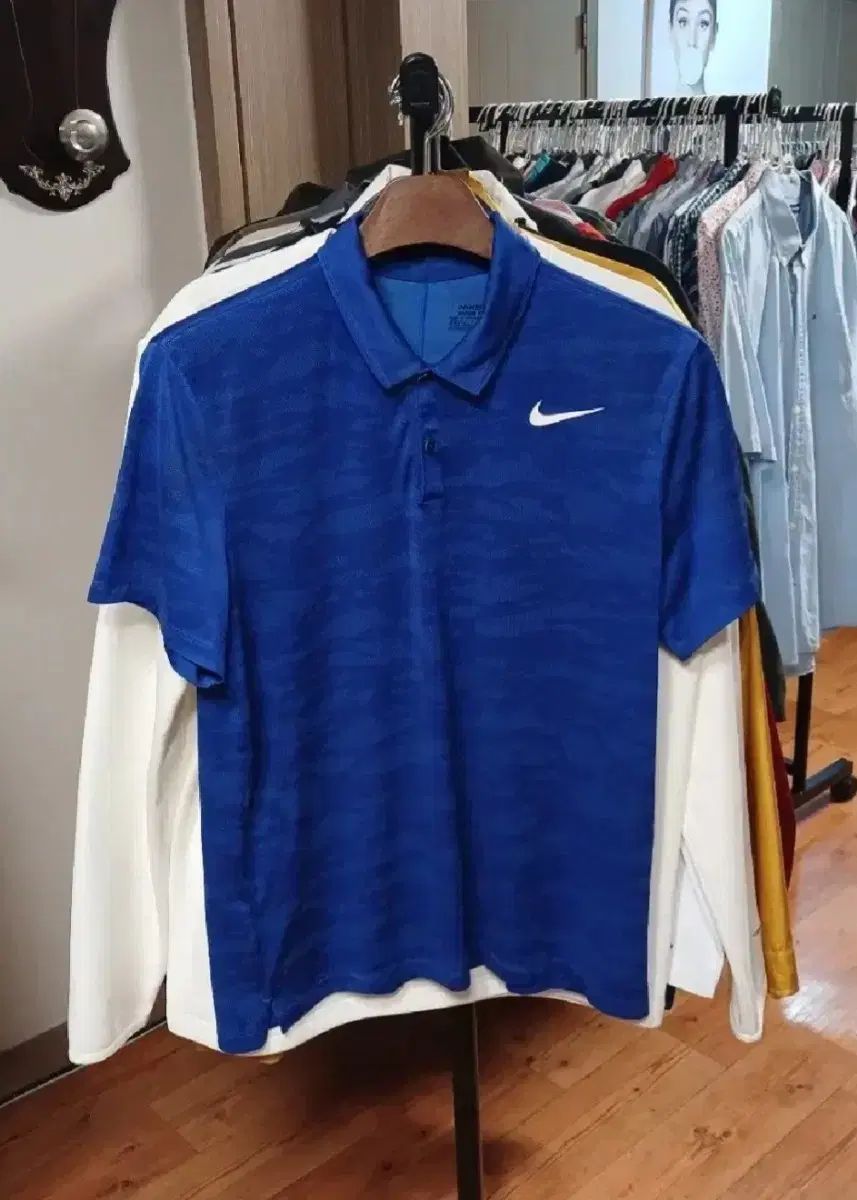 【雷市場（ポンジャン）商品韓国直送】 メンズ NIKE(ナイキ) ゴルフ 半袖 襟付きTシャツ ポロシャツ （ 100 スリム 105 ）