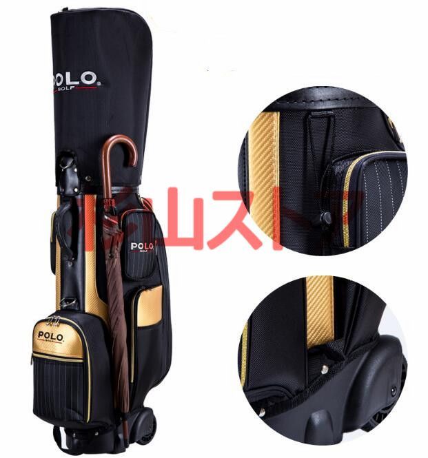【ゴルフ】 filfiger キャディバッグ　ローラー付き TOMMY HILFIGER トミー ヒルフィガー ゴルフ GOLF キャスター